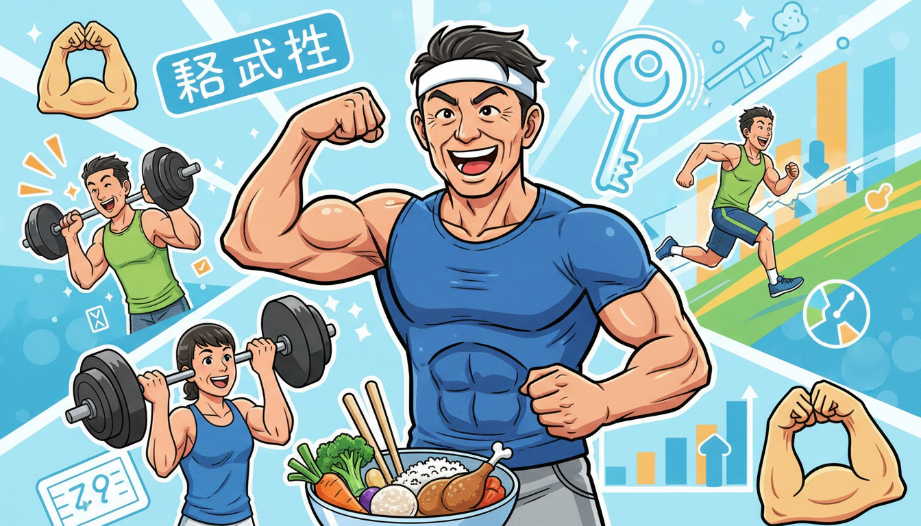 おじさんのためのダイエット法はあるか？40代以降の減量は基礎代謝の維持が鍵となります