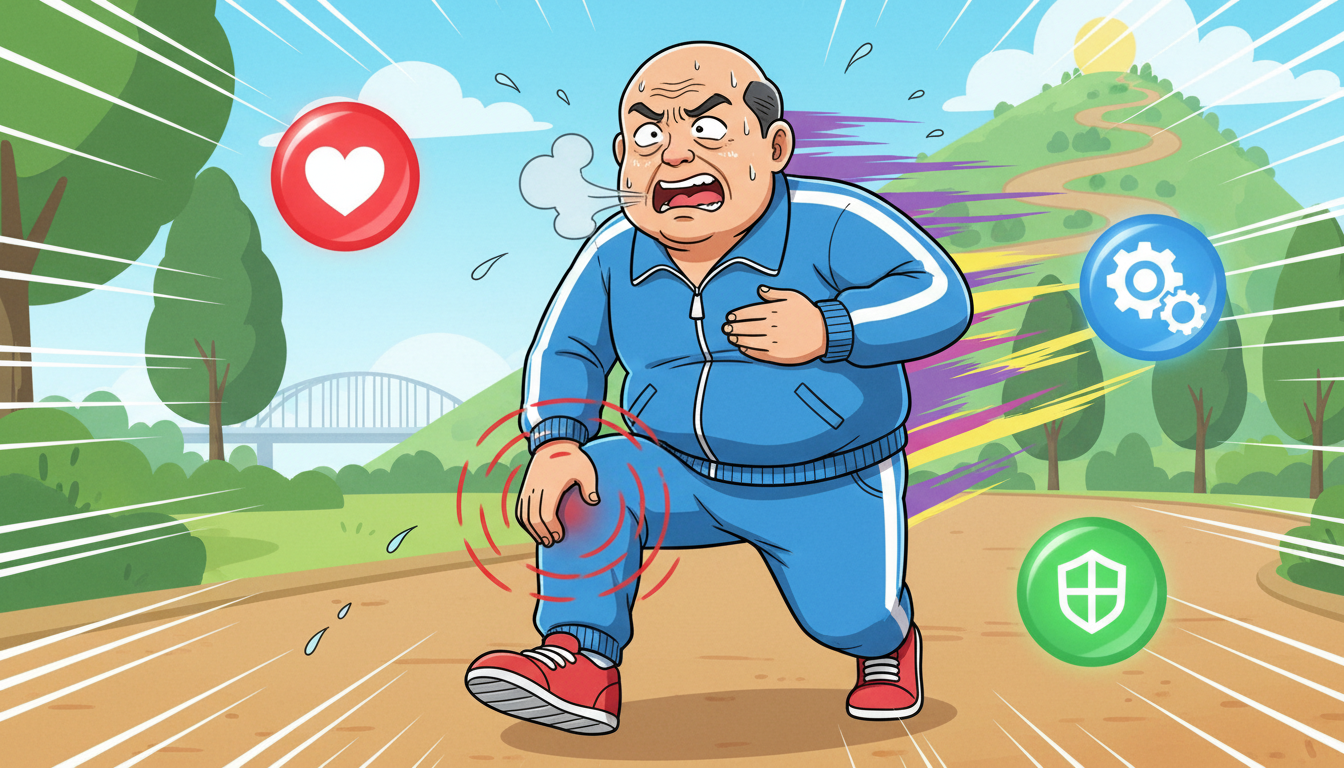 運動が難しくなるのは意志の弱さではなく体の変化が原因です